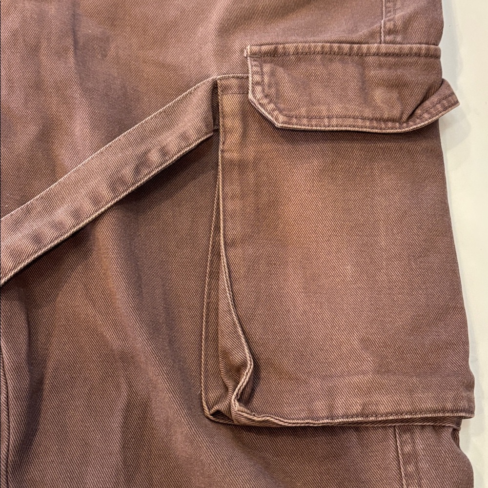 Standard Cloth Casual Brown Cargo Pants = Size L - Picture 6 of 11
